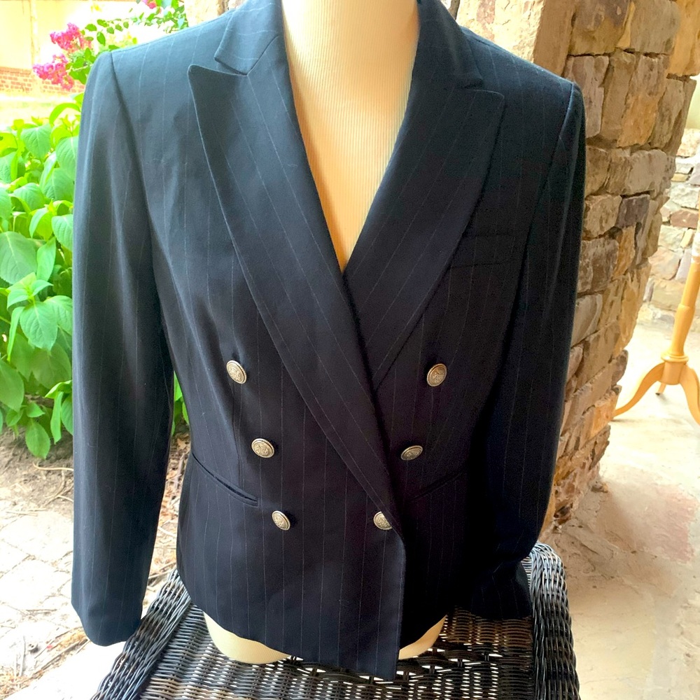 Nine West Pin Striped blazer